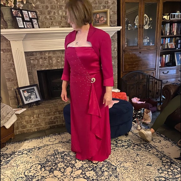 Daymor Couture Evening Gown Formal 14 Mother of Bride - Picture 2 of 12